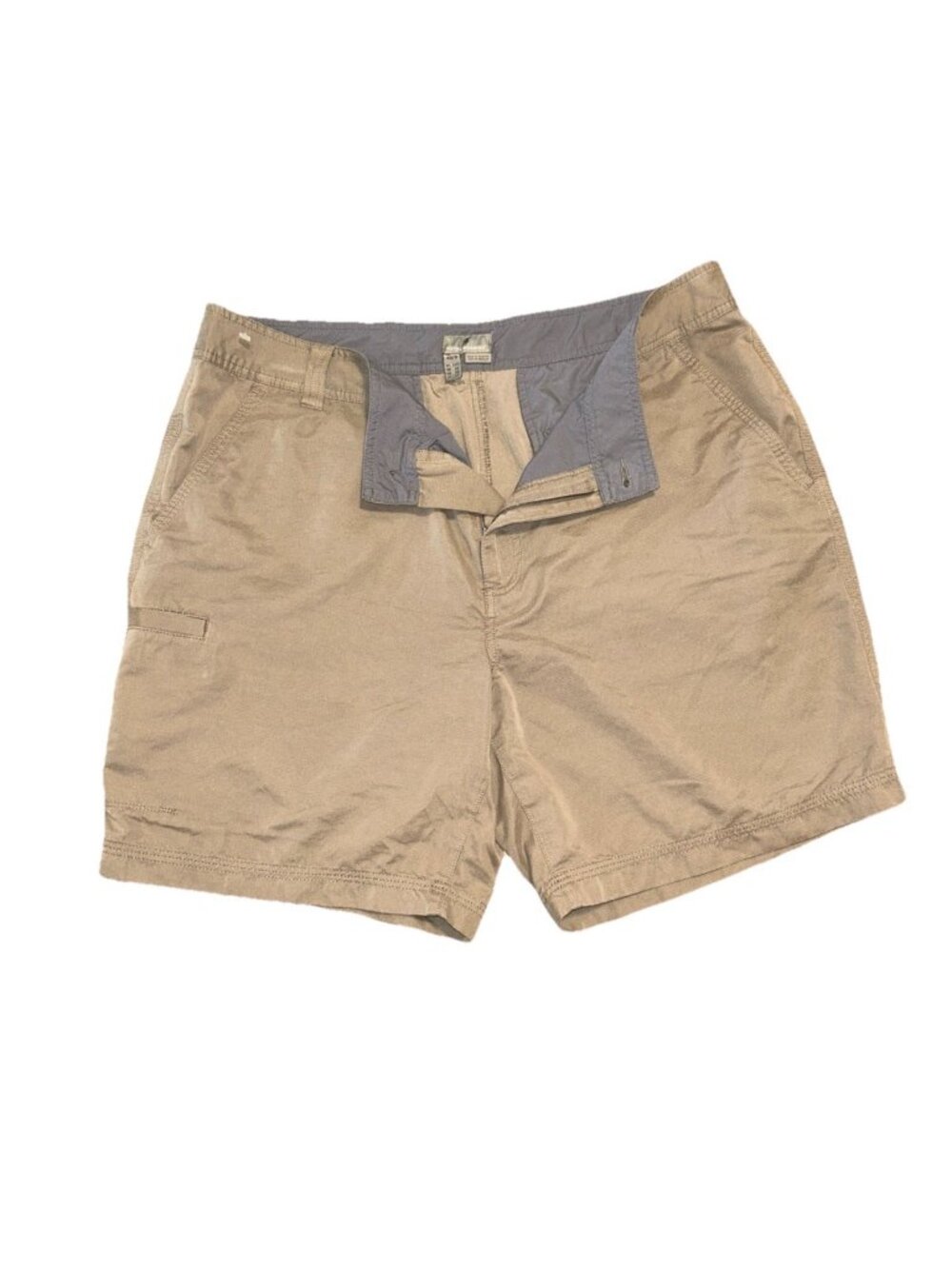 Royal Robbins Men’s Beige Polyester Nylon Outdoor Shorts Size 40 With Pockets